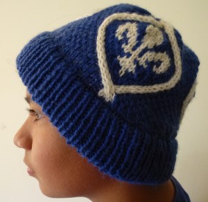 Jay with the fleur-de-lis