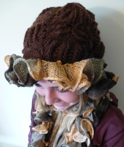 Meg in one with frost flowers