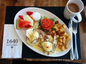 Eggs Benny for breakfast...