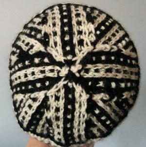 Another black and white sampler...top view